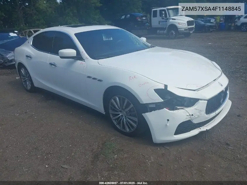2015 Maserati Ghibli VIN: ZAM57XSA4F1148845 Lot: 42605057