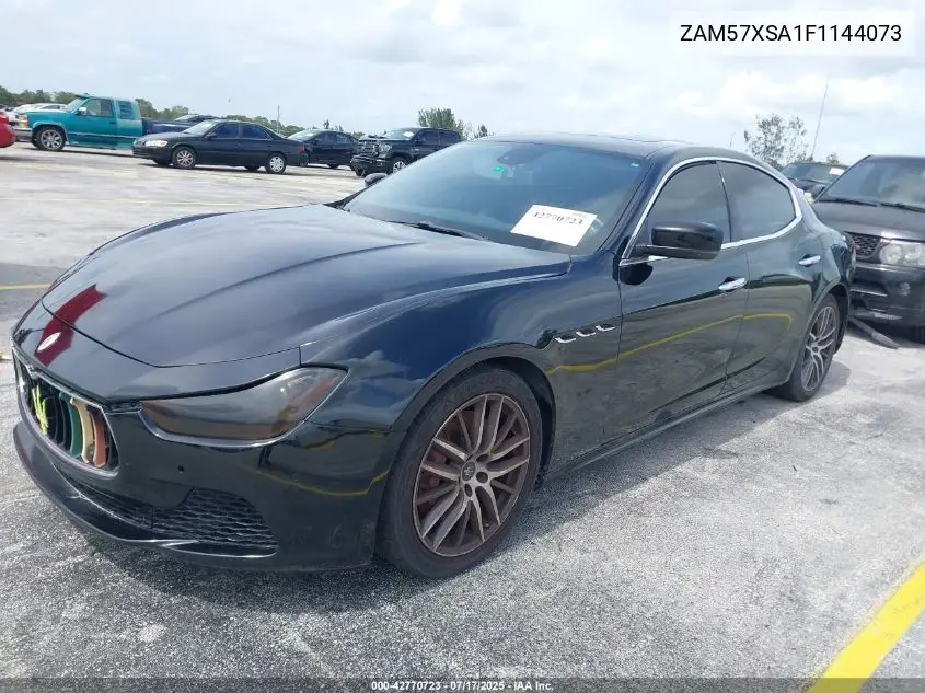2015 Maserati Ghibli VIN: ZAM57XSA1F1144073 Lot: 42770723