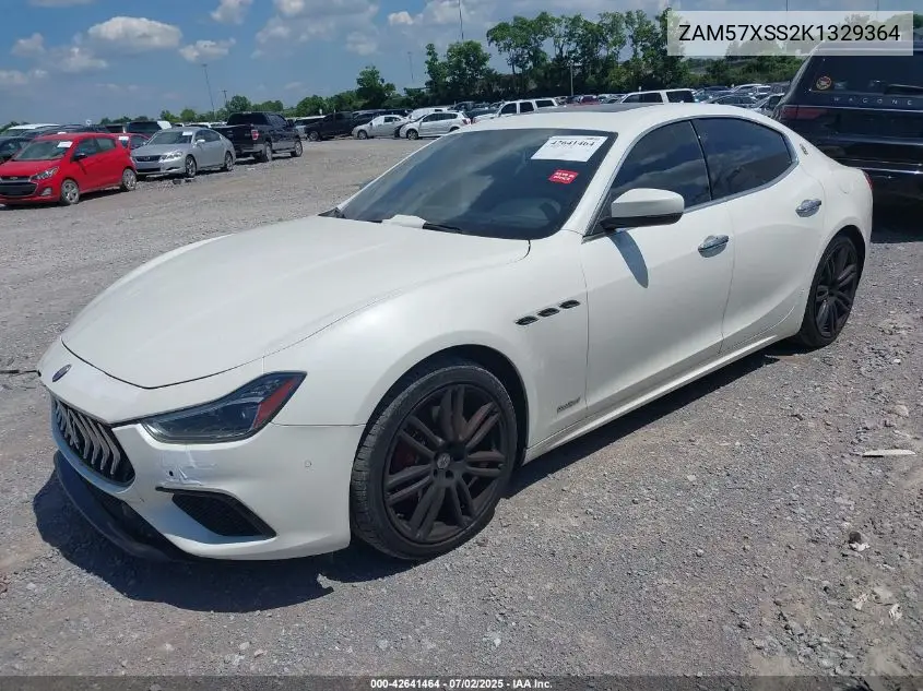 2019 Maserati Ghibli Gransport VIN: ZAM57XSS2K1329364 Lot: 42641464