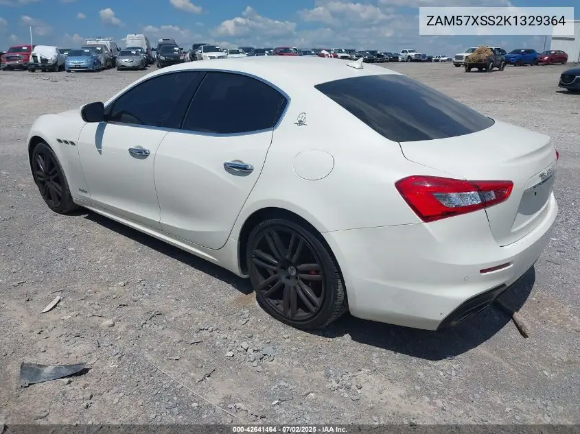 2019 Maserati Ghibli Gransport VIN: ZAM57XSS2K1329364 Lot: 42641464
