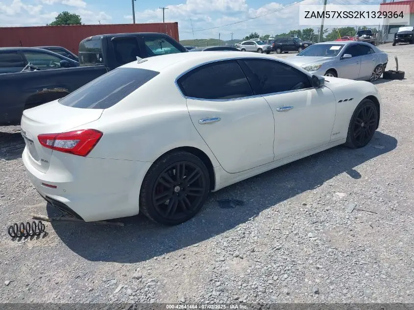 2019 Maserati Ghibli Gransport VIN: ZAM57XSS2K1329364 Lot: 42641464