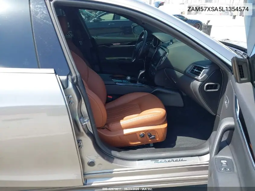 2020 Maserati Ghibli VIN: ZAM57XSA5L1354574 Lot: 42570811