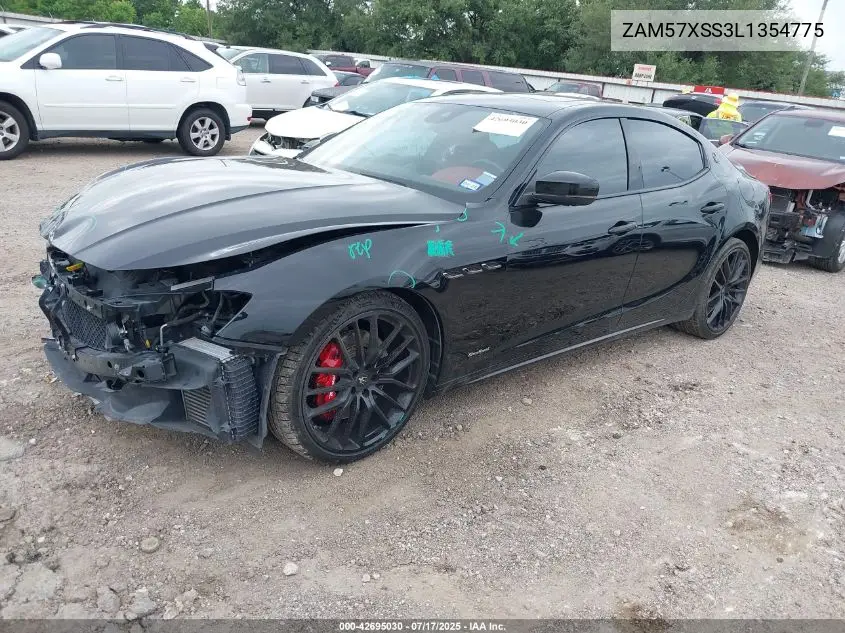 2020 Maserati Ghibli Gransport VIN: ZAM57XSS3L1354775 Lot: 42695030