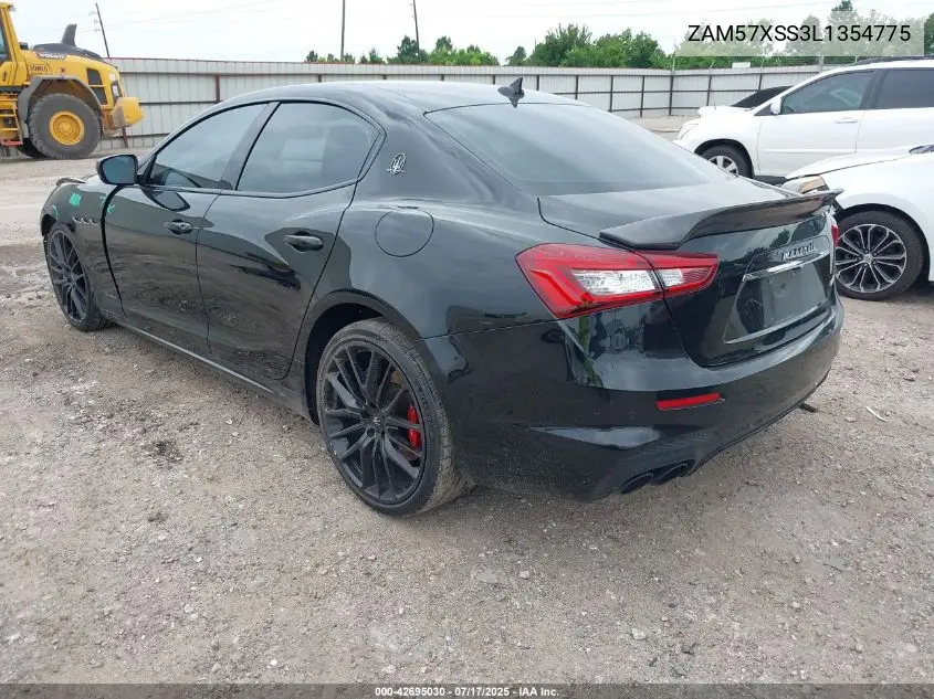 2020 Maserati Ghibli Gransport VIN: ZAM57XSS3L1354775 Lot: 42695030