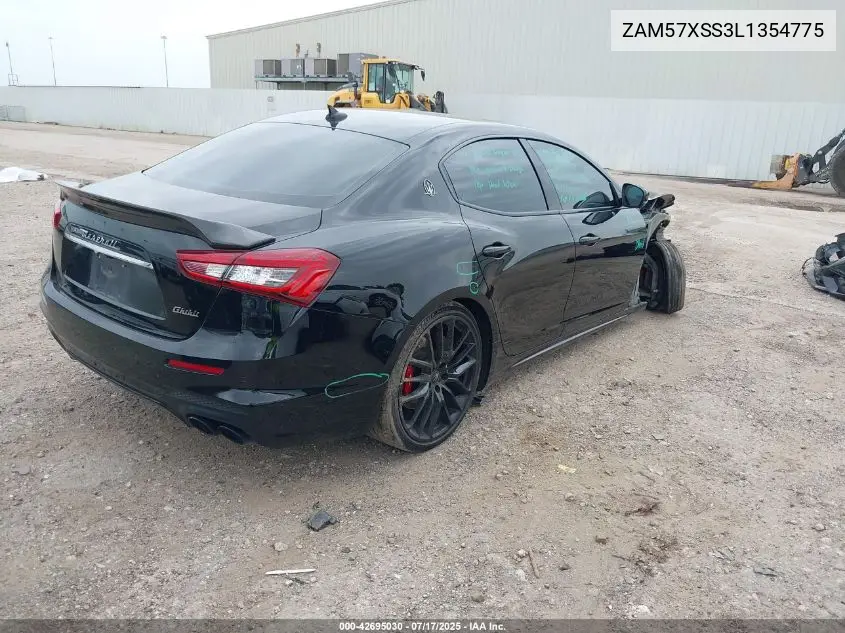 2020 Maserati Ghibli Gransport VIN: ZAM57XSS3L1354775 Lot: 42695030