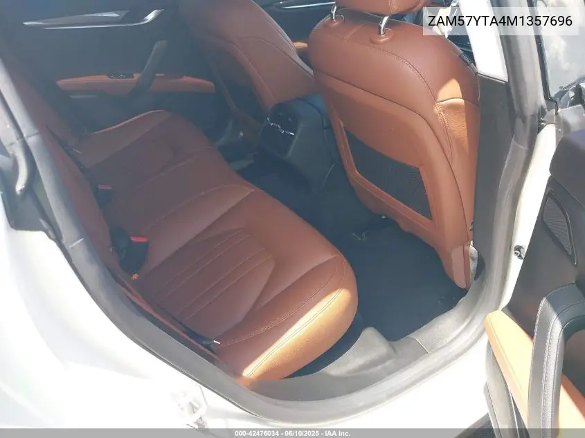 2021 Maserati Ghibli S Q4 VIN: ZAM57YTA4M1357696 Lot: 42476034