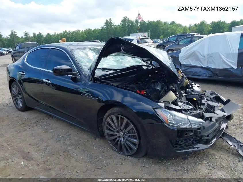 2021 Maserati Ghibli S Q4 VIN: ZAM57YTAXM1362157 Lot: 42689554