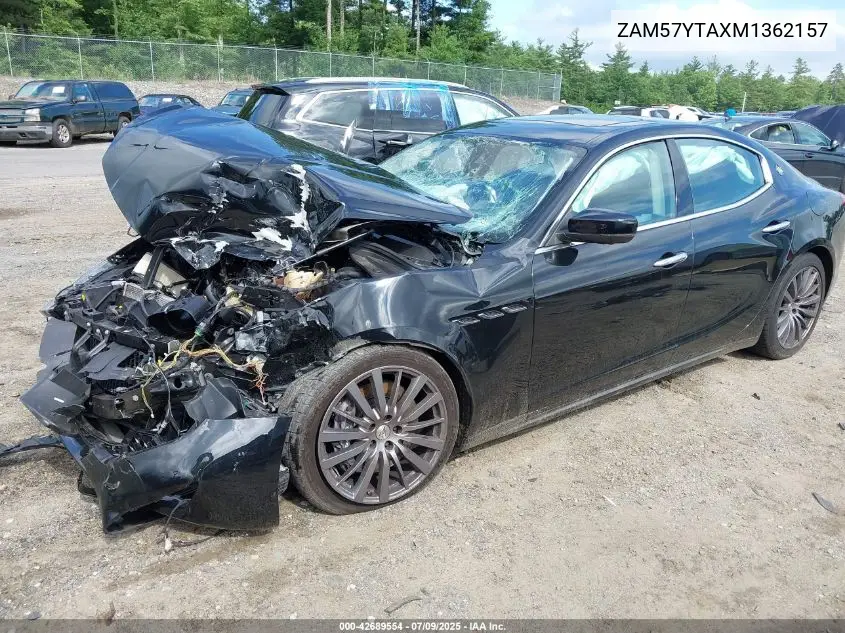 2021 Maserati Ghibli S Q4 VIN: ZAM57YTAXM1362157 Lot: 42689554