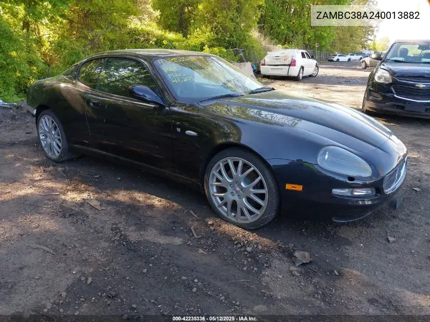 2004 Maserati Coupe Cambiocorsa/Gt VIN: ZAMBC38A240013882 Lot: 42235336