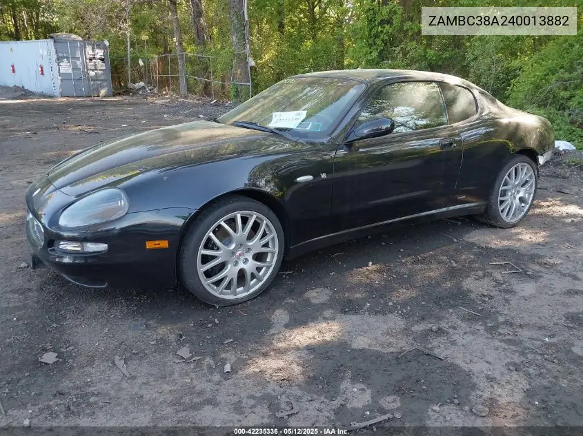2004 Maserati Coupe Cambiocorsa/Gt VIN: ZAMBC38A240013882 Lot: 42235336
