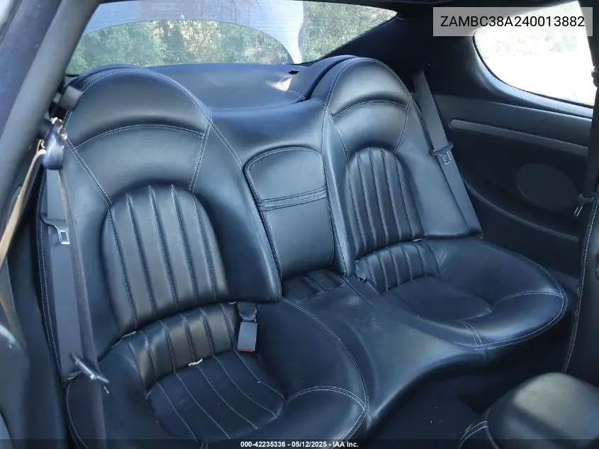 2004 Maserati Coupe Cambiocorsa/Gt VIN: ZAMBC38A240013882 Lot: 42235336