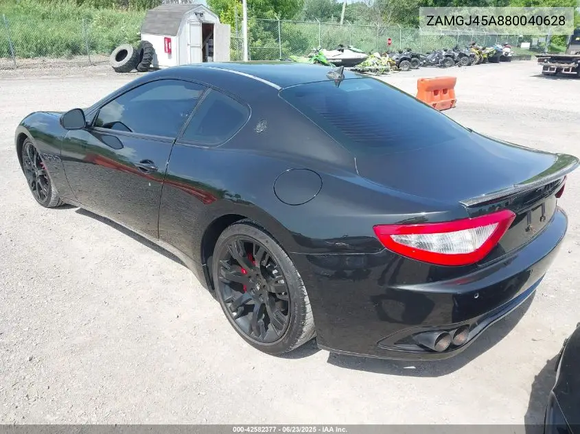 2008 Maserati Granturismo VIN: ZAMGJ45A880040628 Lot: 42582377