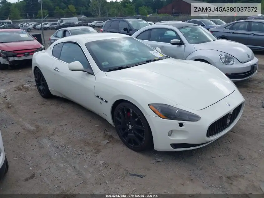 2008 Maserati Granturismo VIN: ZAMGJ45A380037572 Lot: 42747983