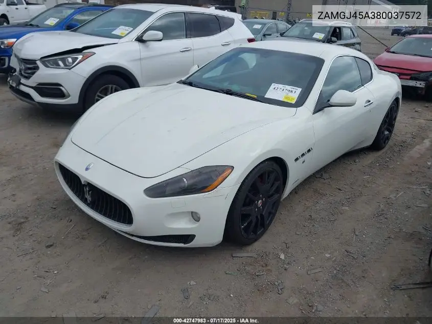 2008 Maserati Granturismo VIN: ZAMGJ45A380037572 Lot: 42747983