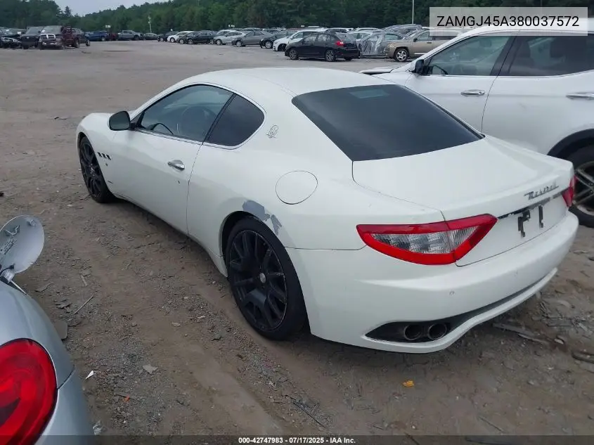 2008 Maserati Granturismo VIN: ZAMGJ45A380037572 Lot: 42747983