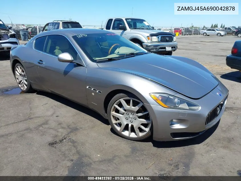 2009 Maserati Granturismo VIN: ZAMGJ45A690042878 Lot: 41411767