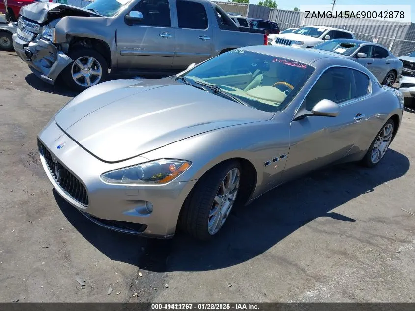 2009 Maserati Granturismo VIN: ZAMGJ45A690042878 Lot: 41411767