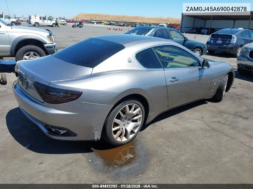 2009 Maserati Granturismo VIN: ZAMGJ45A690042878 Lot: 41411767