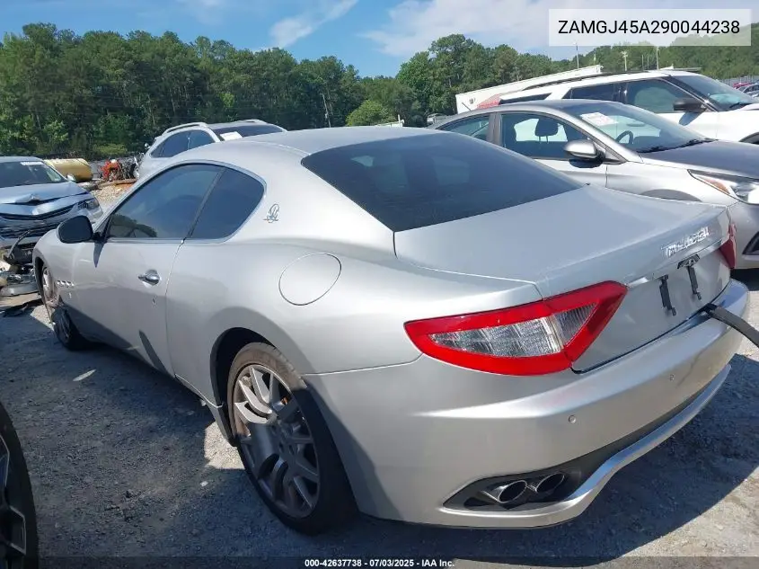 2009 Maserati Granturismo VIN: ZAMGJ45A290044238 Lot: 42637738