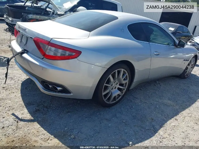 2009 Maserati Granturismo VIN: ZAMGJ45A290044238 Lot: 42637738
