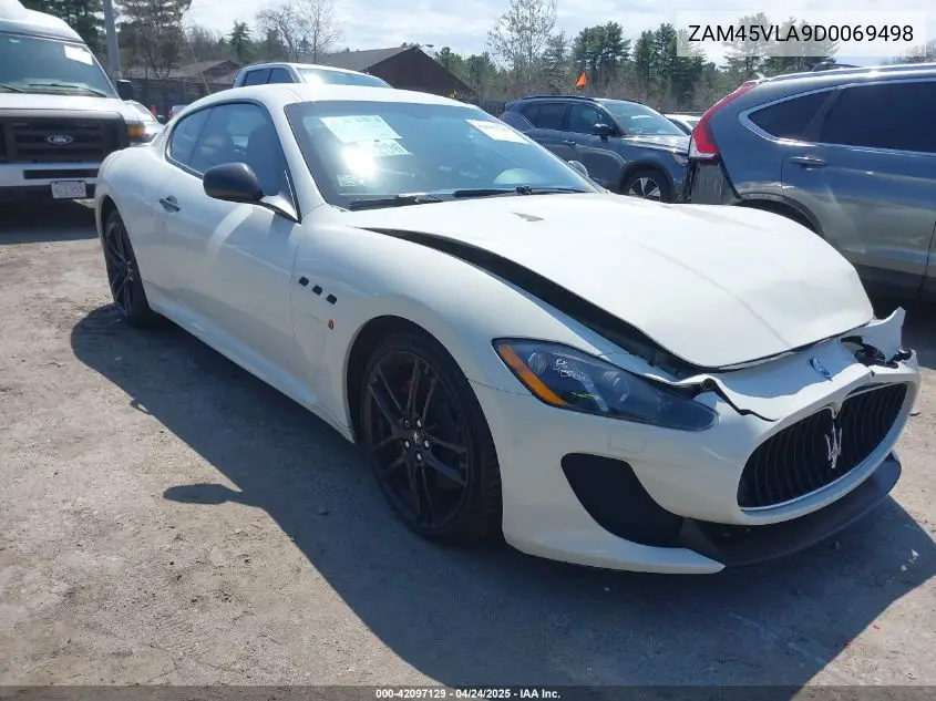 2013 Maserati Granturismo Mc/Sport VIN: ZAM45VLA9D0069498 Lot: 42097129