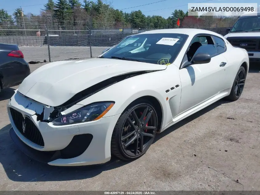 2013 Maserati Granturismo Mc/Sport VIN: ZAM45VLA9D0069498 Lot: 42097129