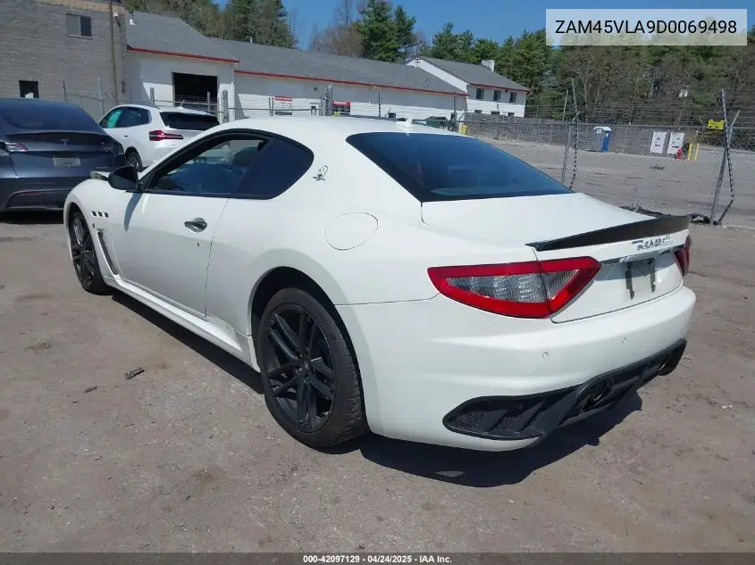 2013 Maserati Granturismo Mc/Sport VIN: ZAM45VLA9D0069498 Lot: 42097129