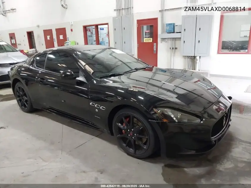 2013 Maserati Granturismo Mc/Sport VIN: ZAM45VLAXD0068814 Lot: 42542119
