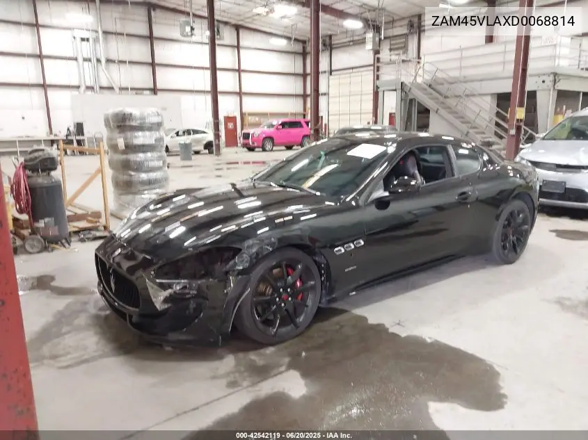 2013 Maserati Granturismo Mc/Sport VIN: ZAM45VLAXD0068814 Lot: 42542119