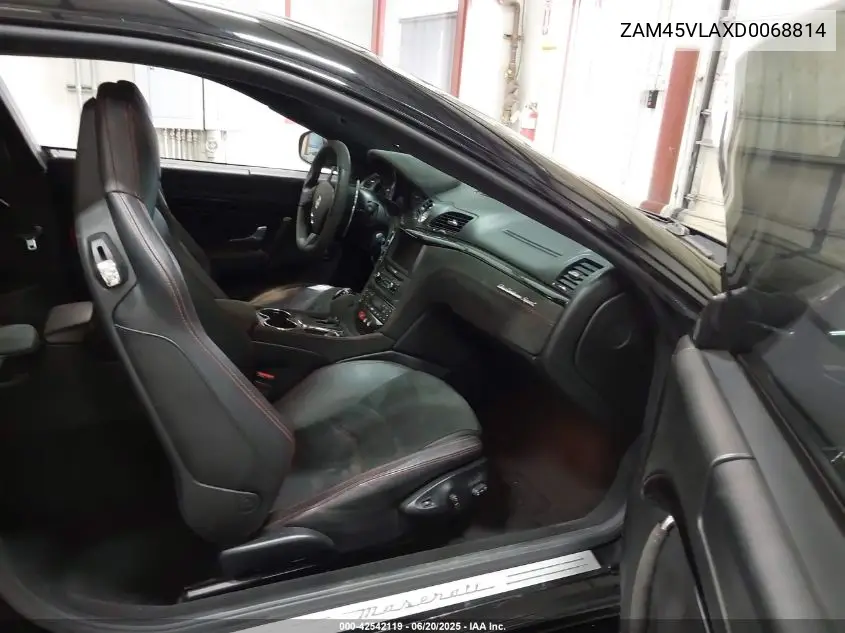 2013 Maserati Granturismo Mc/Sport VIN: ZAM45VLAXD0068814 Lot: 42542119
