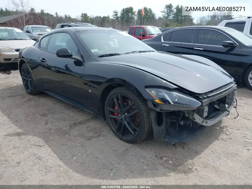 2014 Maserati Granturismo Mc/Sport VIN: ZAM45VLA4E0085271 Lot: 41923799