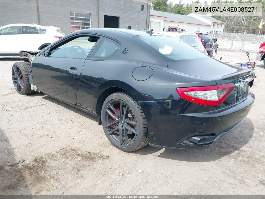 2014 Maserati Granturismo Mc/Sport VIN: ZAM45VLA4E0085271 Lot: 41923799