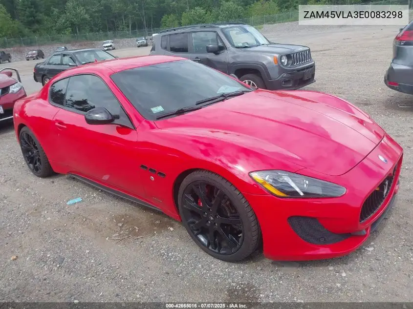 2014 Maserati Granturismo Mc/Sport VIN: ZAM45VLA3E0083298 Lot: 42665016