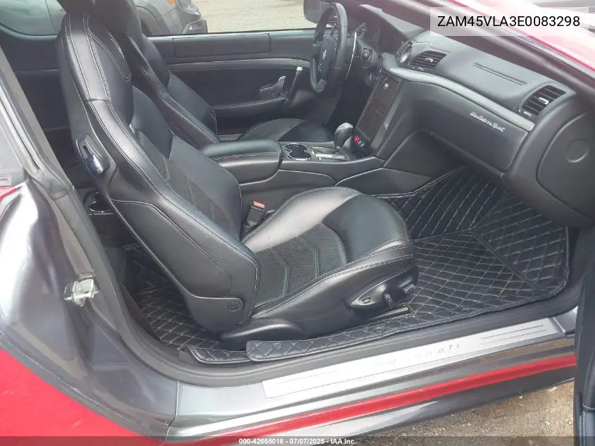 2014 Maserati Granturismo Mc/Sport VIN: ZAM45VLA3E0083298 Lot: 42665016