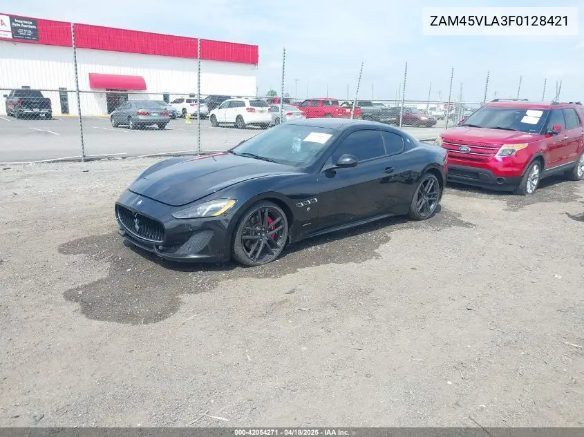 2015 Maserati Granturismo Mc/Mc Centennial/Sport VIN: ZAM45VLA3F0128421 Lot: 42054271