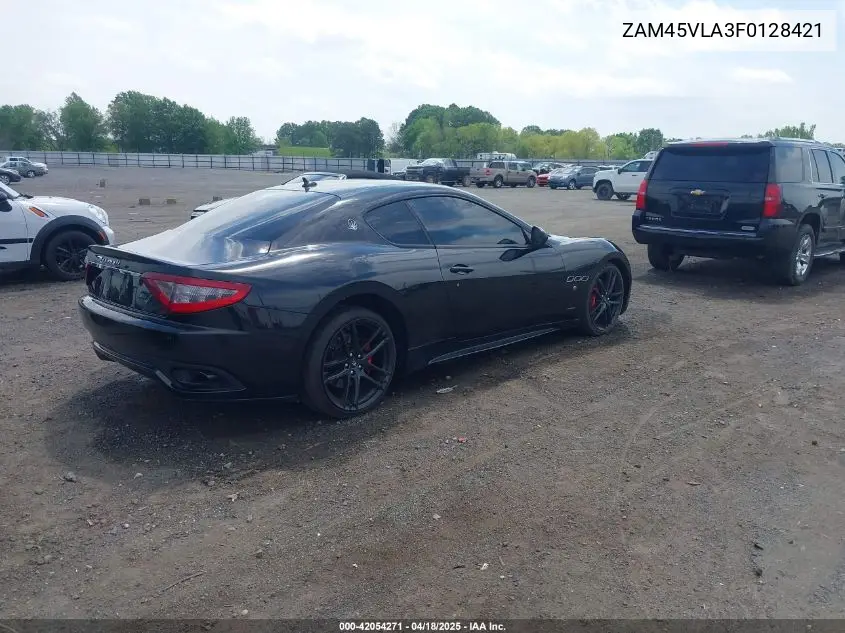 2015 Maserati Granturismo Mc/Mc Centennial/Sport VIN: ZAM45VLA3F0128421 Lot: 42054271