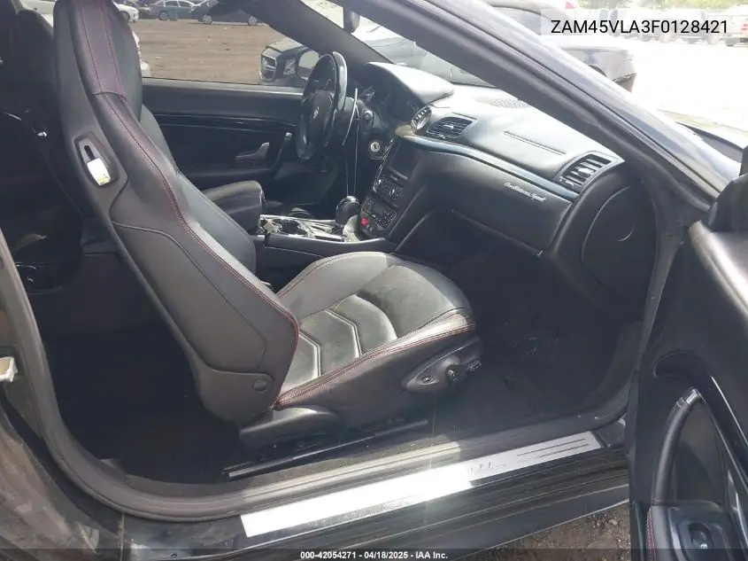 2015 Maserati Granturismo Mc/Mc Centennial/Sport VIN: ZAM45VLA3F0128421 Lot: 42054271