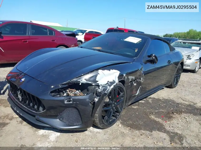 2018 Maserati Granturismo Mc/Sport VIN: ZAM45VMA9J0295504 Lot: 41978110