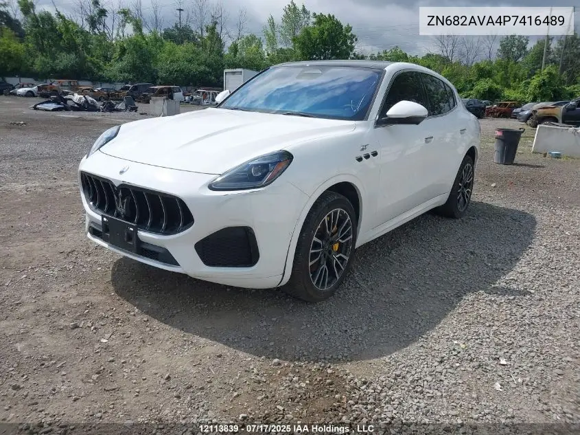 2023 Maserati Grecale VIN: ZN682AVA4P7416489 Lot: 12113839