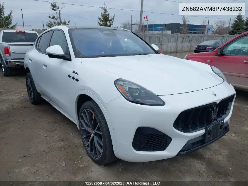 2023 Maserati Grecale Modena VIN: ZN682AVM8P7438232 Lot: 12282658