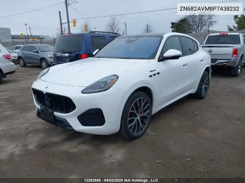2023 Maserati Grecale Modena VIN: ZN682AVM8P7438232 Lot: 12282658
