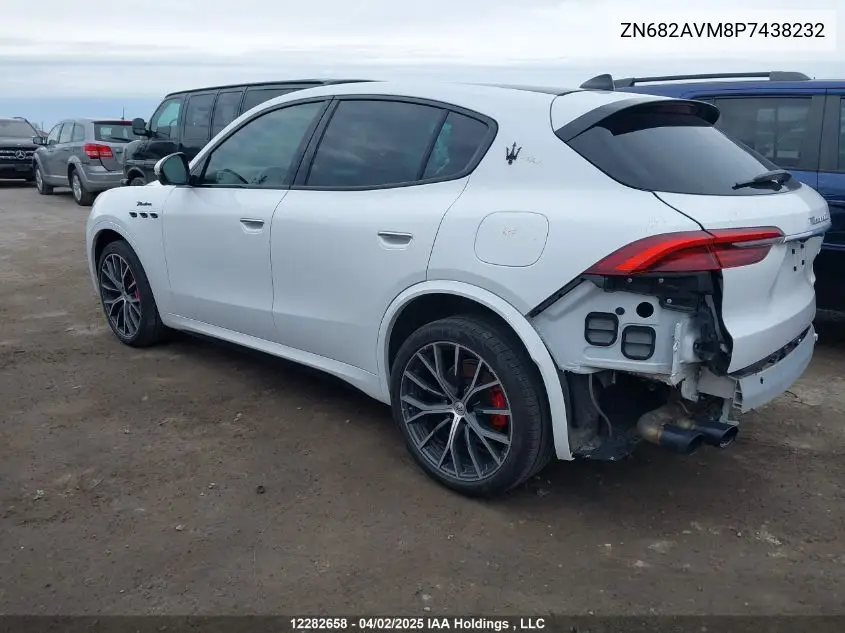 2023 Maserati Grecale Modena VIN: ZN682AVM8P7438232 Lot: 12282658