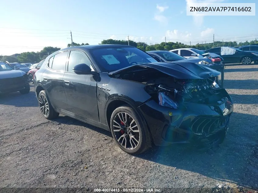 2023 Maserati Grecale Gt VIN: ZN682AVA7P7416602 Lot: 40074413