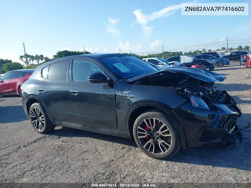 2023 Maserati Grecale Gt VIN: ZN682AVA7P7416602 Lot: 40074413