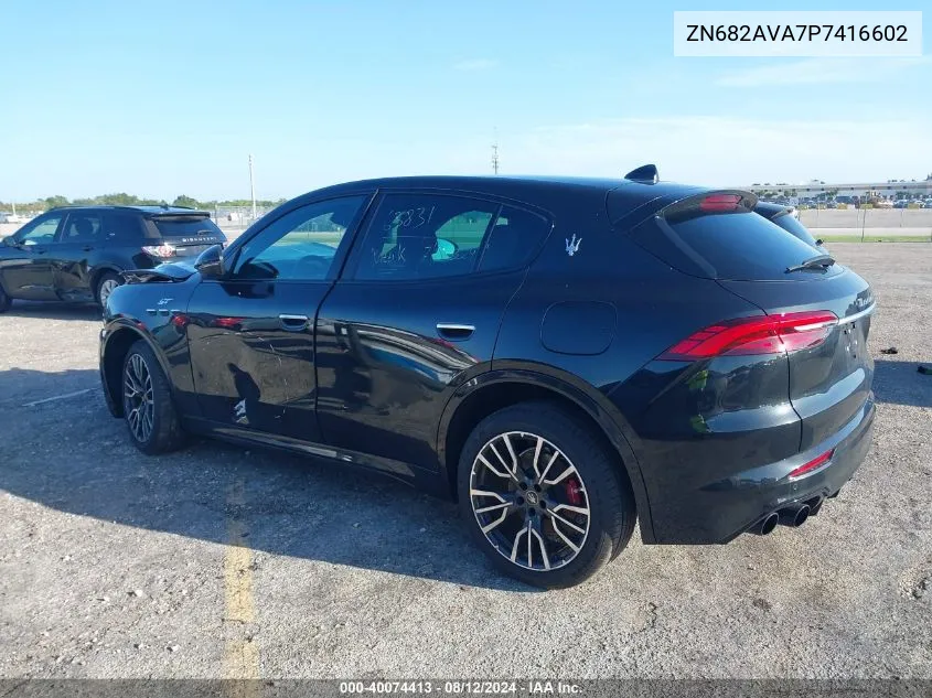 2023 Maserati Grecale Gt VIN: ZN682AVA7P7416602 Lot: 40074413