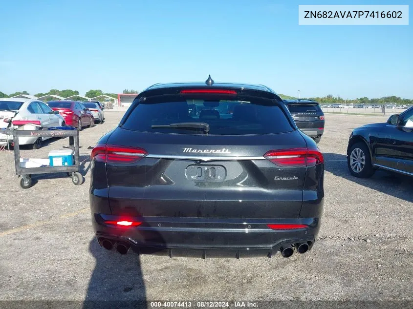 2023 Maserati Grecale Gt VIN: ZN682AVA7P7416602 Lot: 40074413