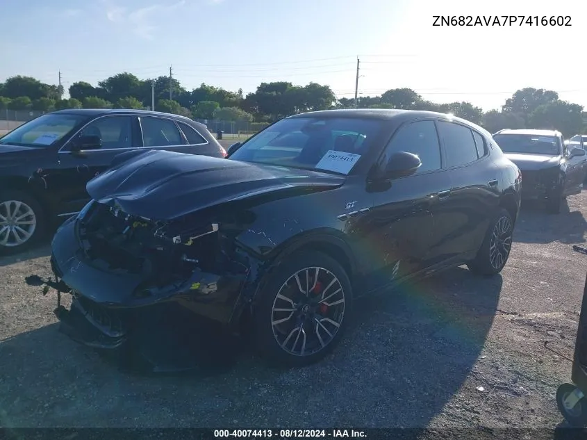 2023 Maserati Grecale Gt VIN: ZN682AVA7P7416602 Lot: 40074413
