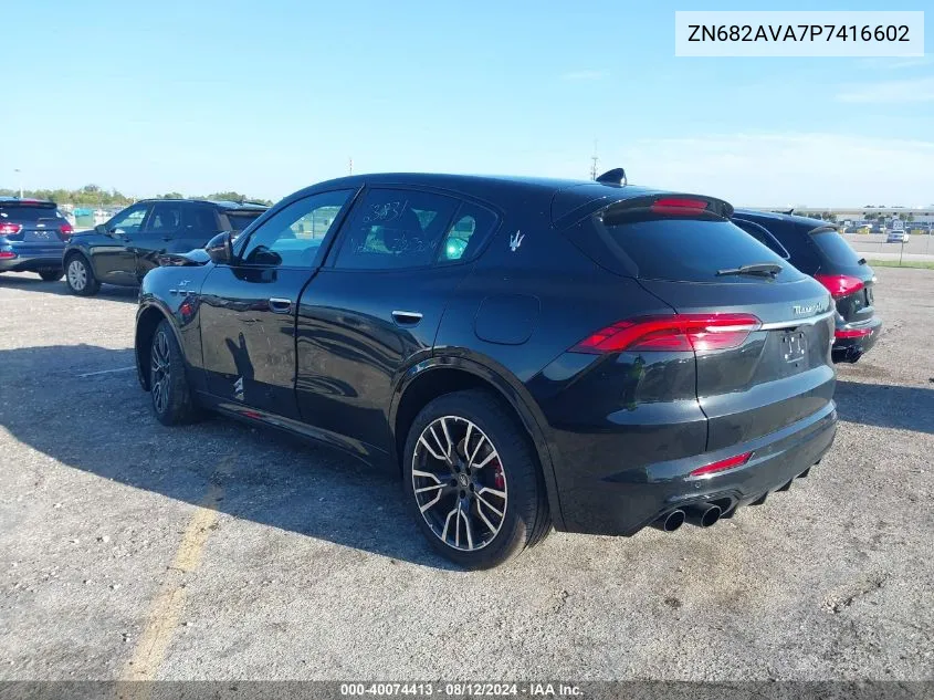 2023 Maserati Grecale Gt VIN: ZN682AVA7P7416602 Lot: 40074413