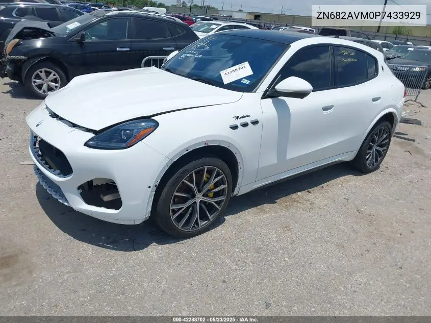 2023 Maserati Grecale Modena VIN: ZN682AVM0P7433929 Lot: 42288702