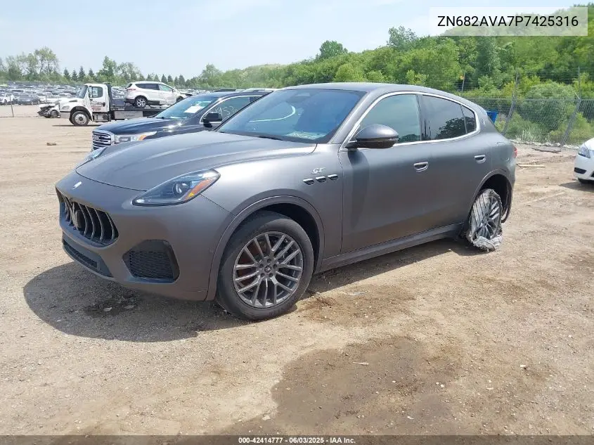 2023 Maserati Grecale Gt VIN: ZN682AVA7P7425316 Lot: 42414777